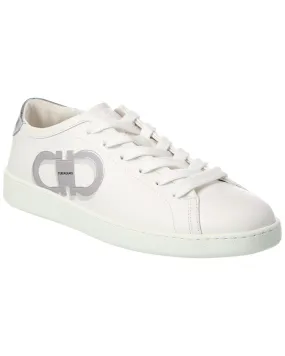 Sporty Vibes Ferragamo Brandy Leather Sneaker