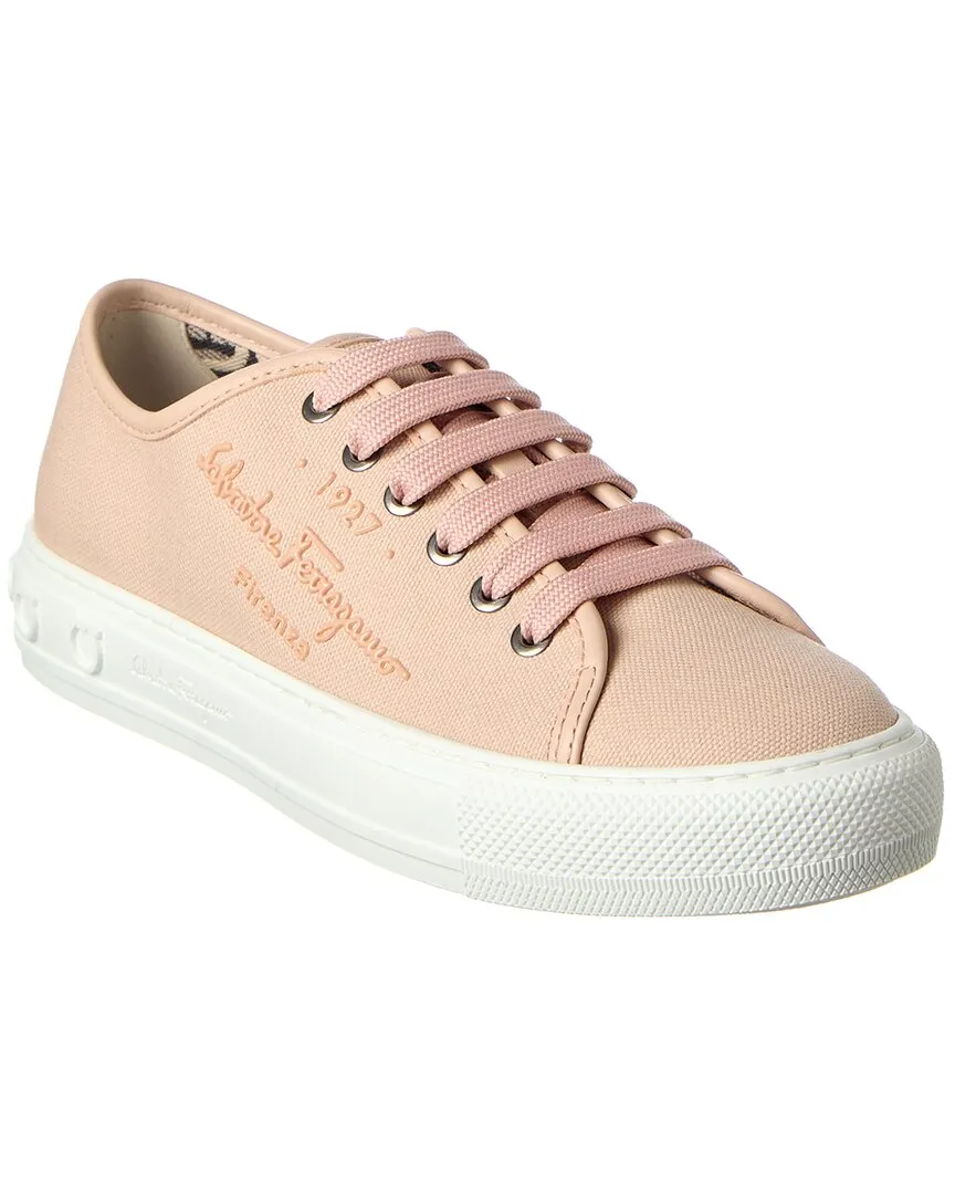 Outdoors Ready Adaptive Steps Ferragamo Mediterr Eco Canvas Sneaker