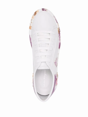 Travel Flex Ferragamo Floral-Print Sneakers