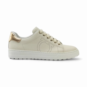 Balanced Curve Heat Retention Ferragamo Sneaker