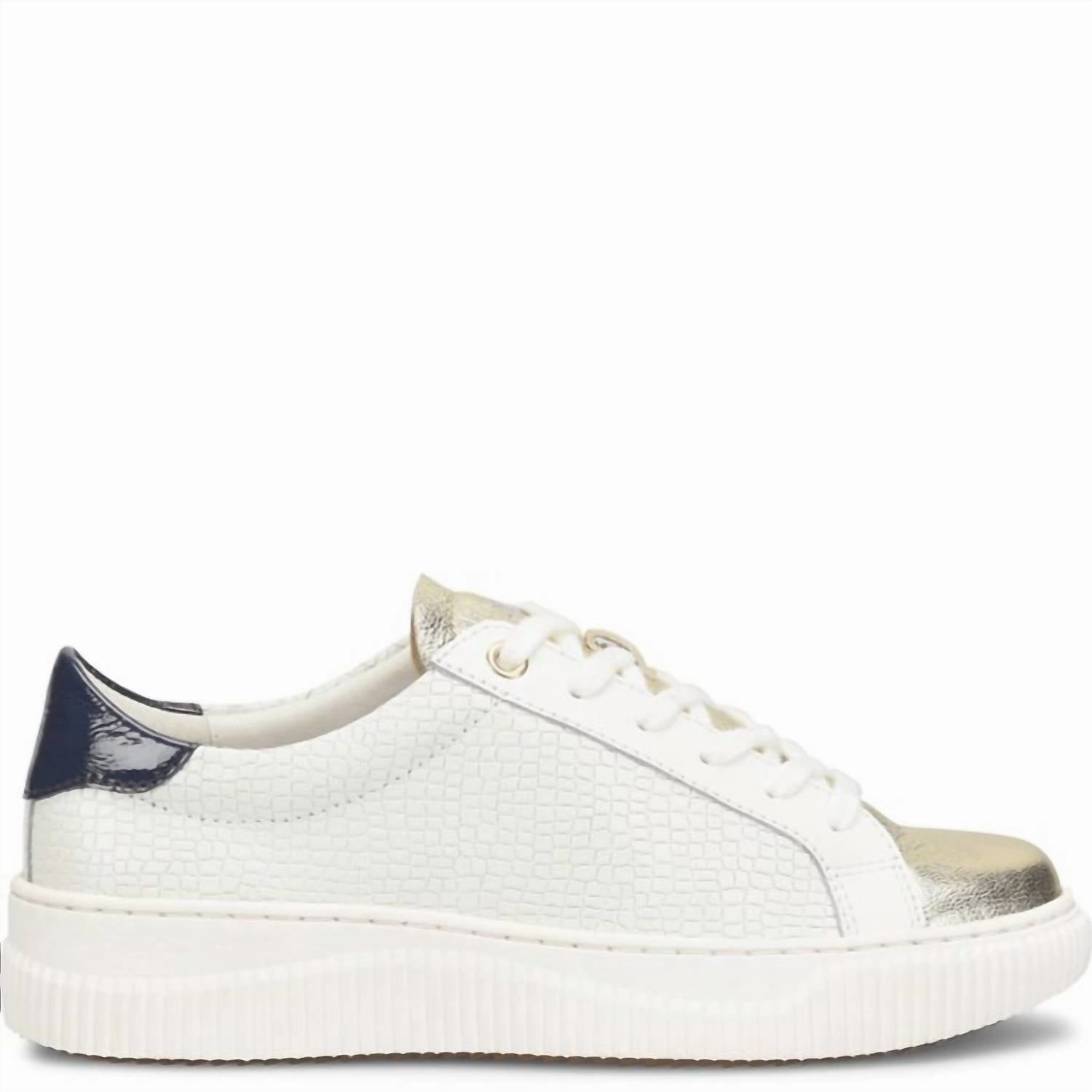 Fianna Sneaker In White/platino Agile Wear