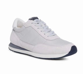 Fierce Retro Sneaker In Grey Tactile Responsiveness