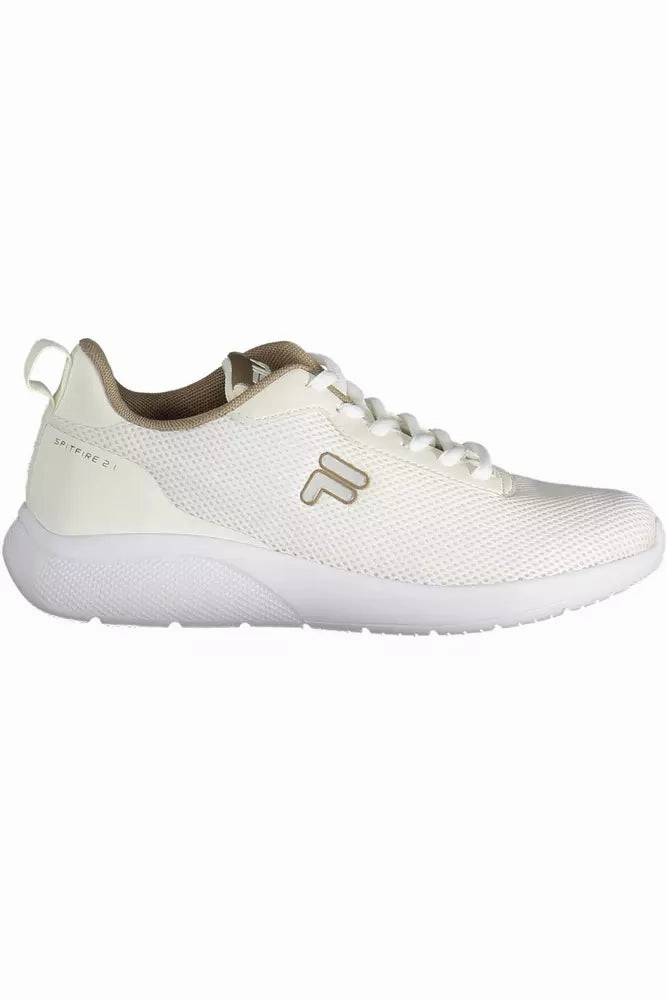 Fila  Lace-Up Sneakers with Contrasting Women's Accents Shock Absorbing Technology