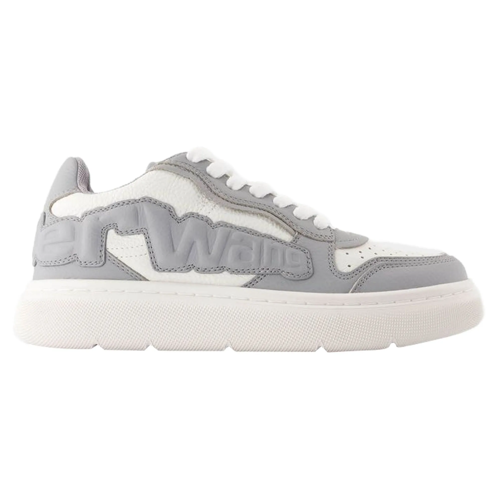 Puff Sneakers - Alexander Wang - Leather - Grey QuickDry
