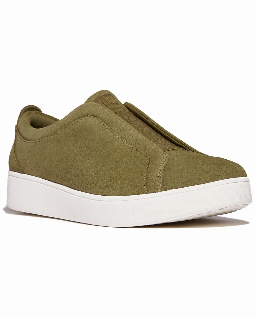 FitFlop Rally Suede Sneaker Microperforated Ventilation