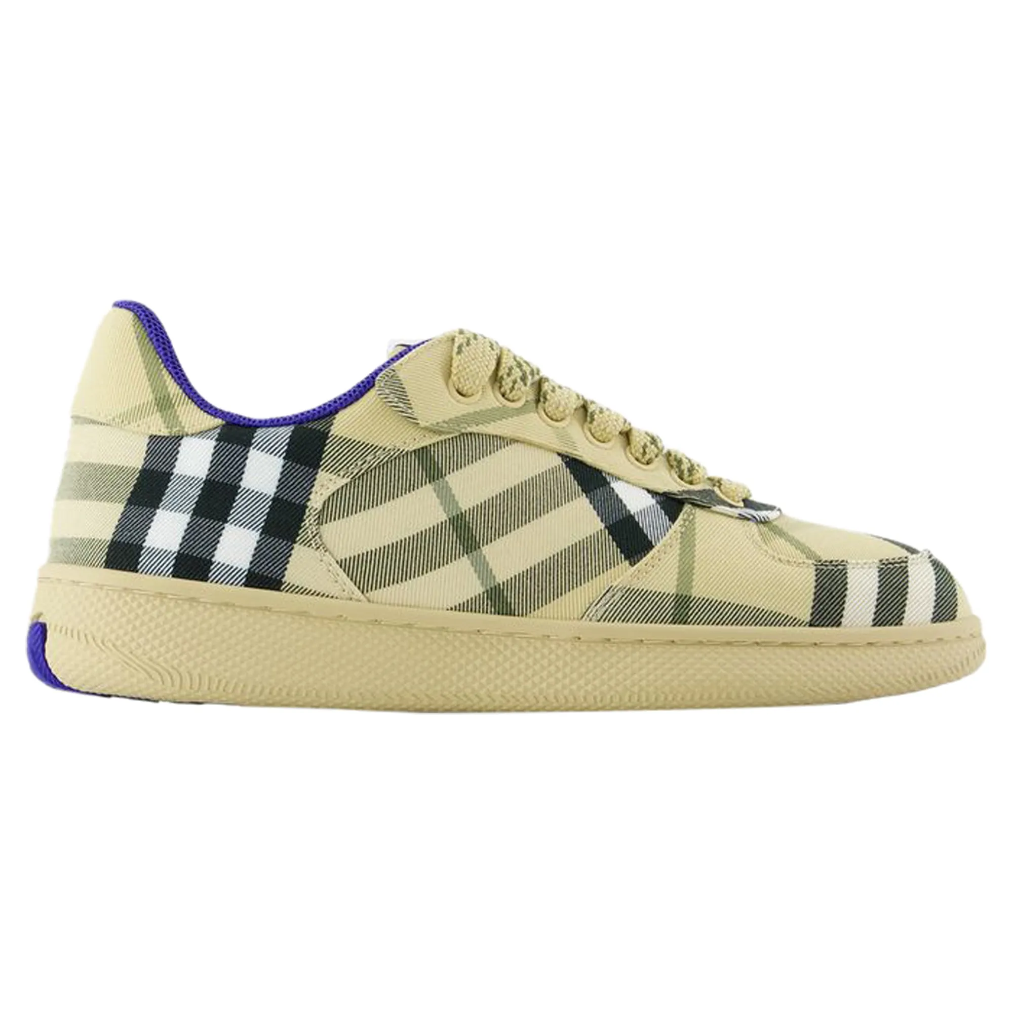 Tensile Strength Weave Terrace Sneakers - Burberry - Synthetic - Beige