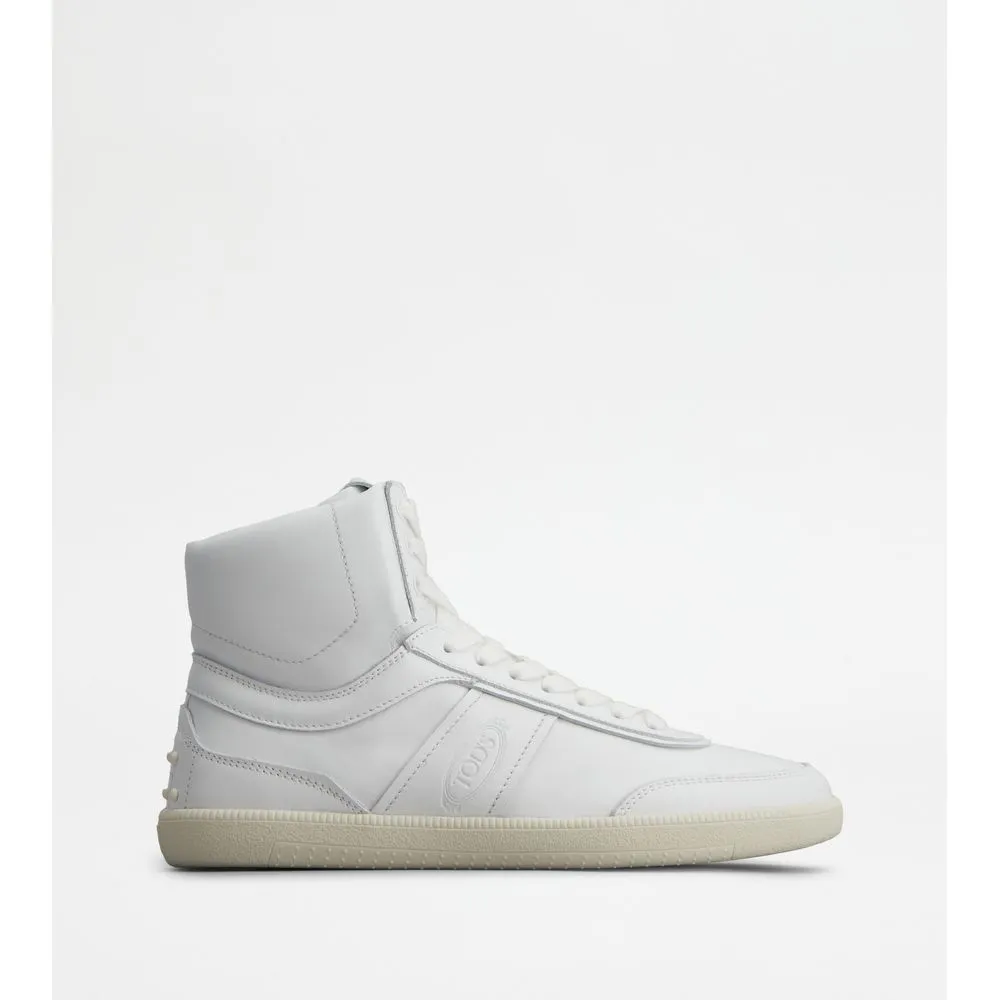 Tod's Tabs Sneakers High-Top in Leather Sport Fashion Built-in comfort