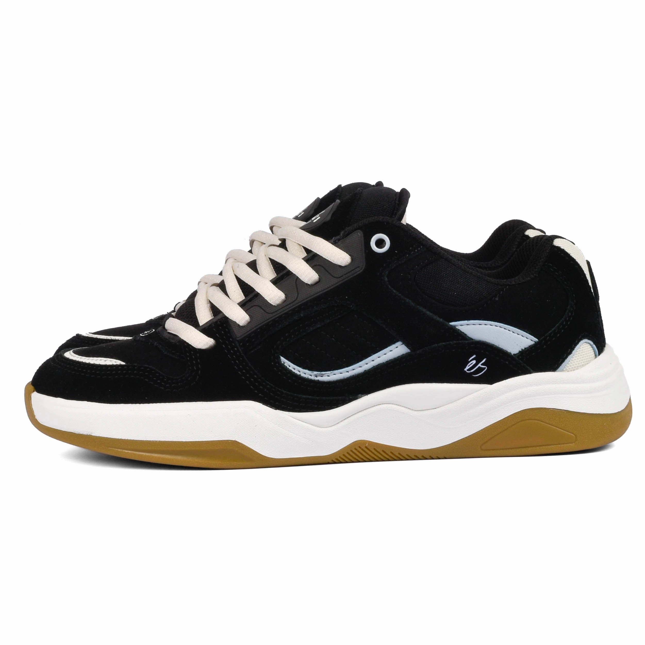 running jackets running in a suspension bridge area shoes Es - TJ Rogers (Black/Blue/White)