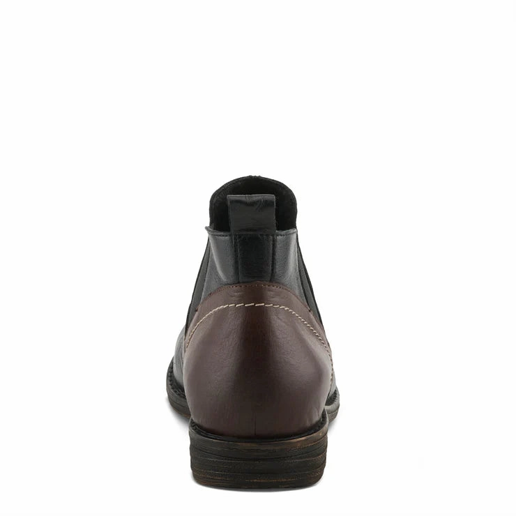 High Top Design Spring Step Women's Montaro Low Chelsea Boot in Black Multi