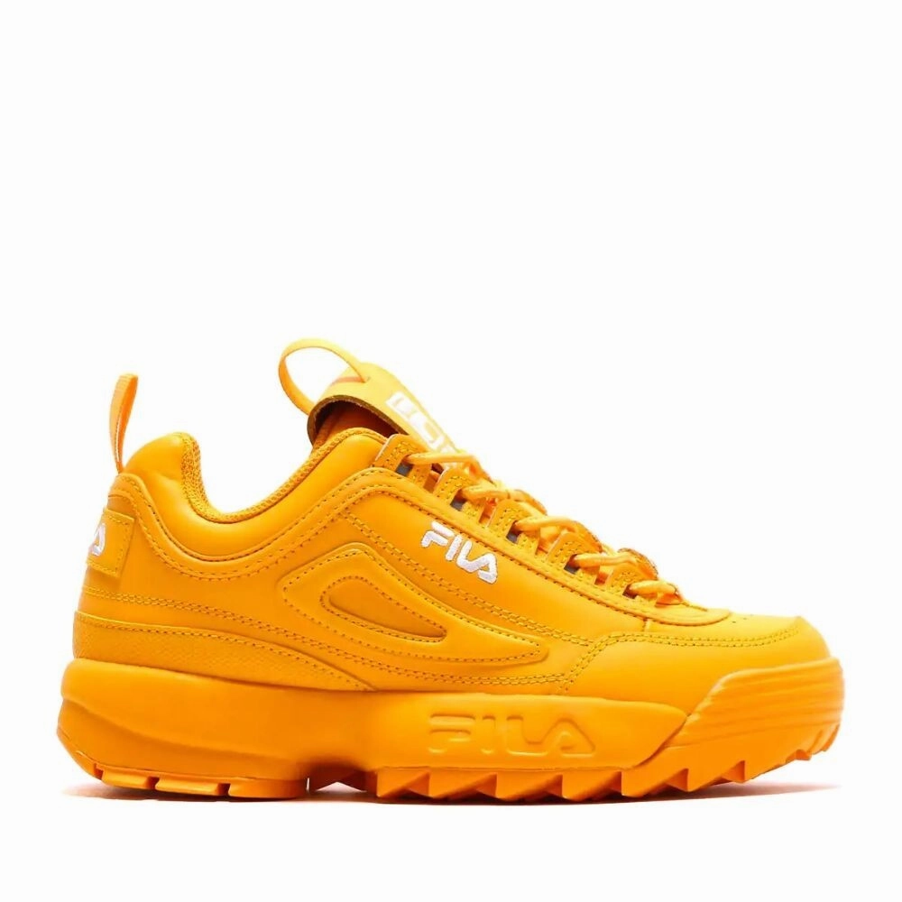 Hyper Compression Road Trip Fila Disruptor 2 Premium 5XM01763-823 Women's  Marigold Casual Shoes HAM450