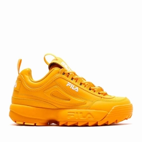 Hyper Compression Road Trip Fila Disruptor 2 Premium 5XM01763-823 Women's  Marigold Casual Shoes HAM450