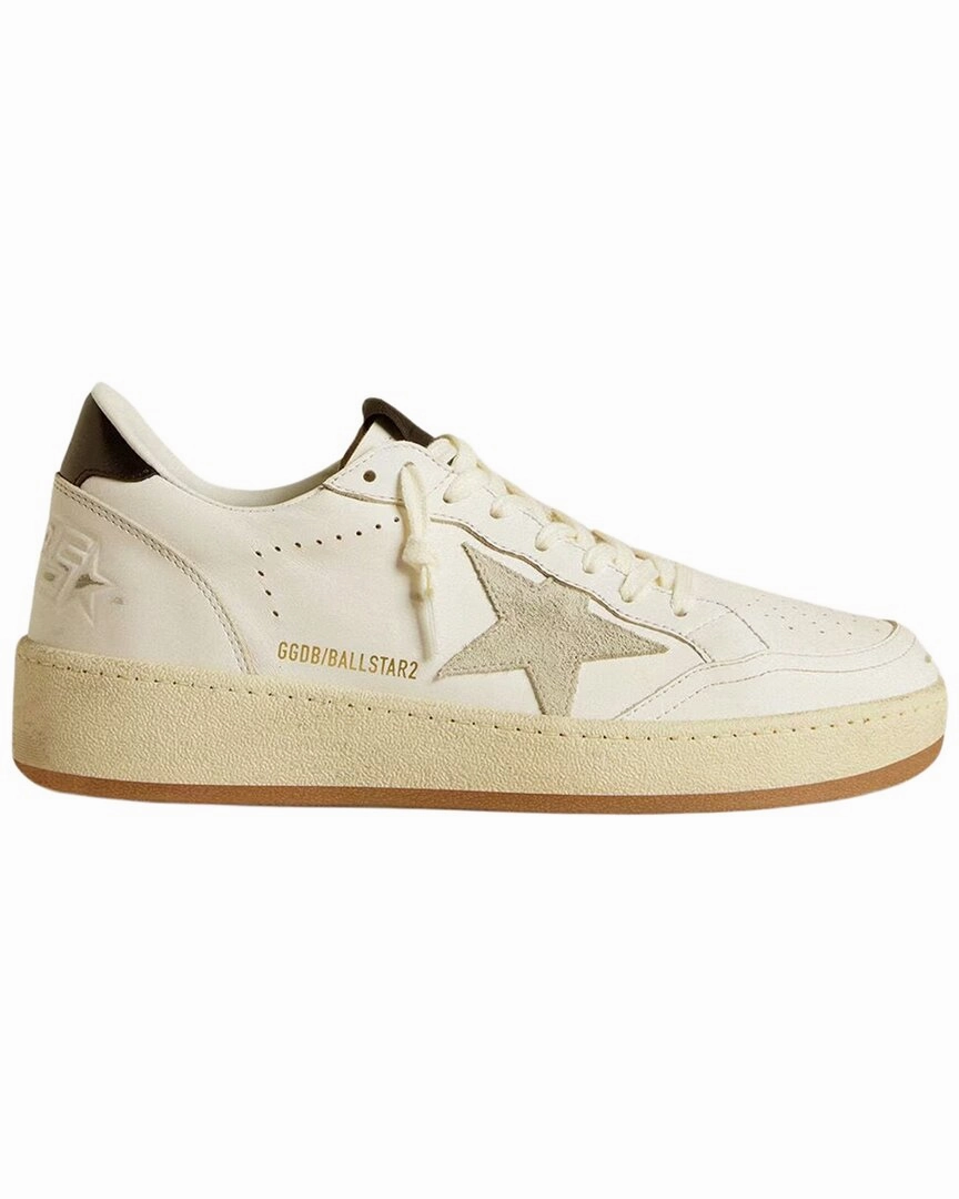Foam Pod Cushioning Golden Goose Ballstar 2 Leather Sneaker