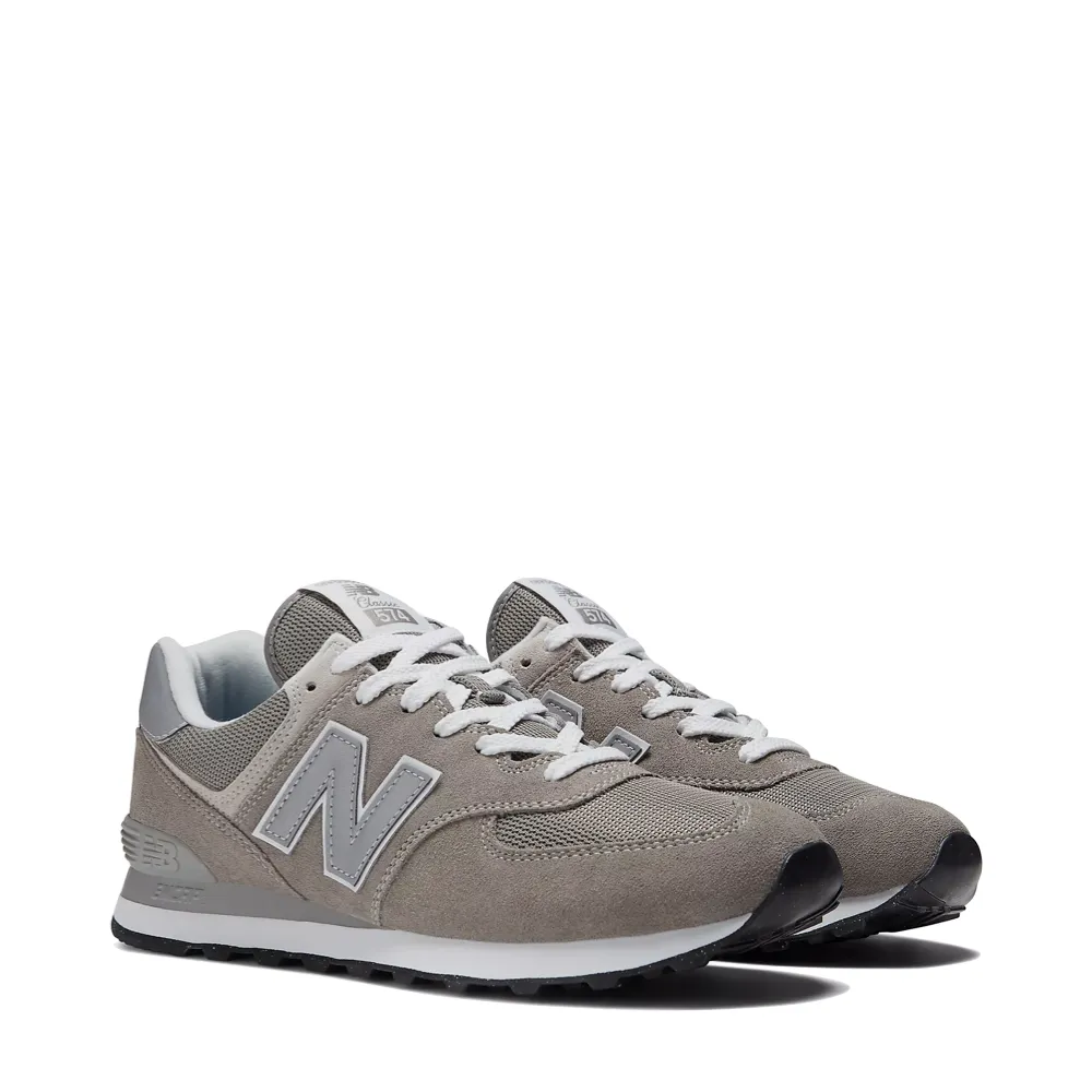 New Balance Men's 574 Sneaker in Grey with White Daily Comfort