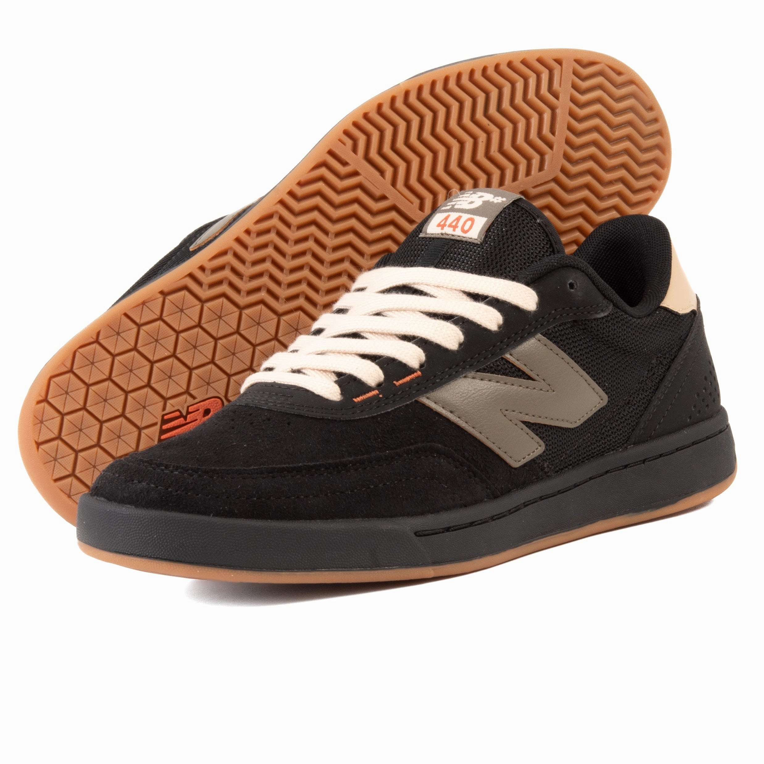 Pressure Relief Footbed New Balance - 440 V2 VBS (Black/Green)