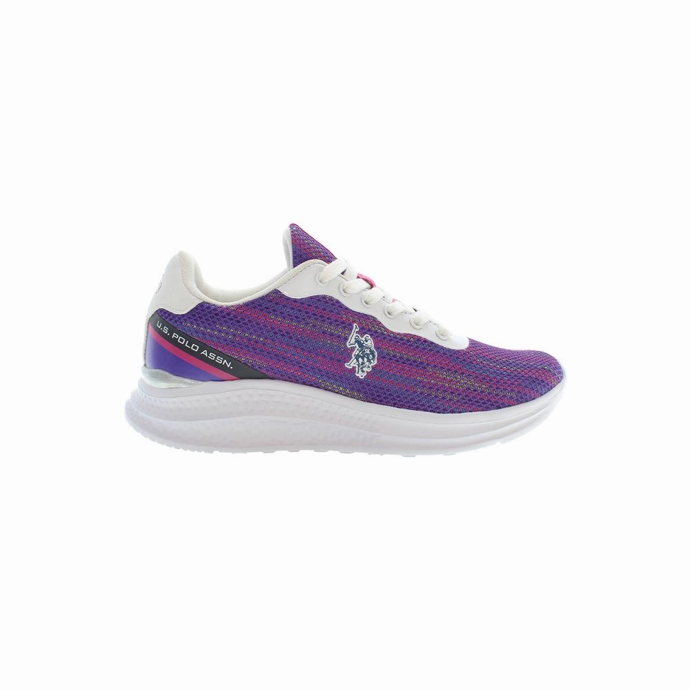 Non Restrictive Toe Box Training Ready U.S. POLO ASSN. Polyester Women Women's Sneaker