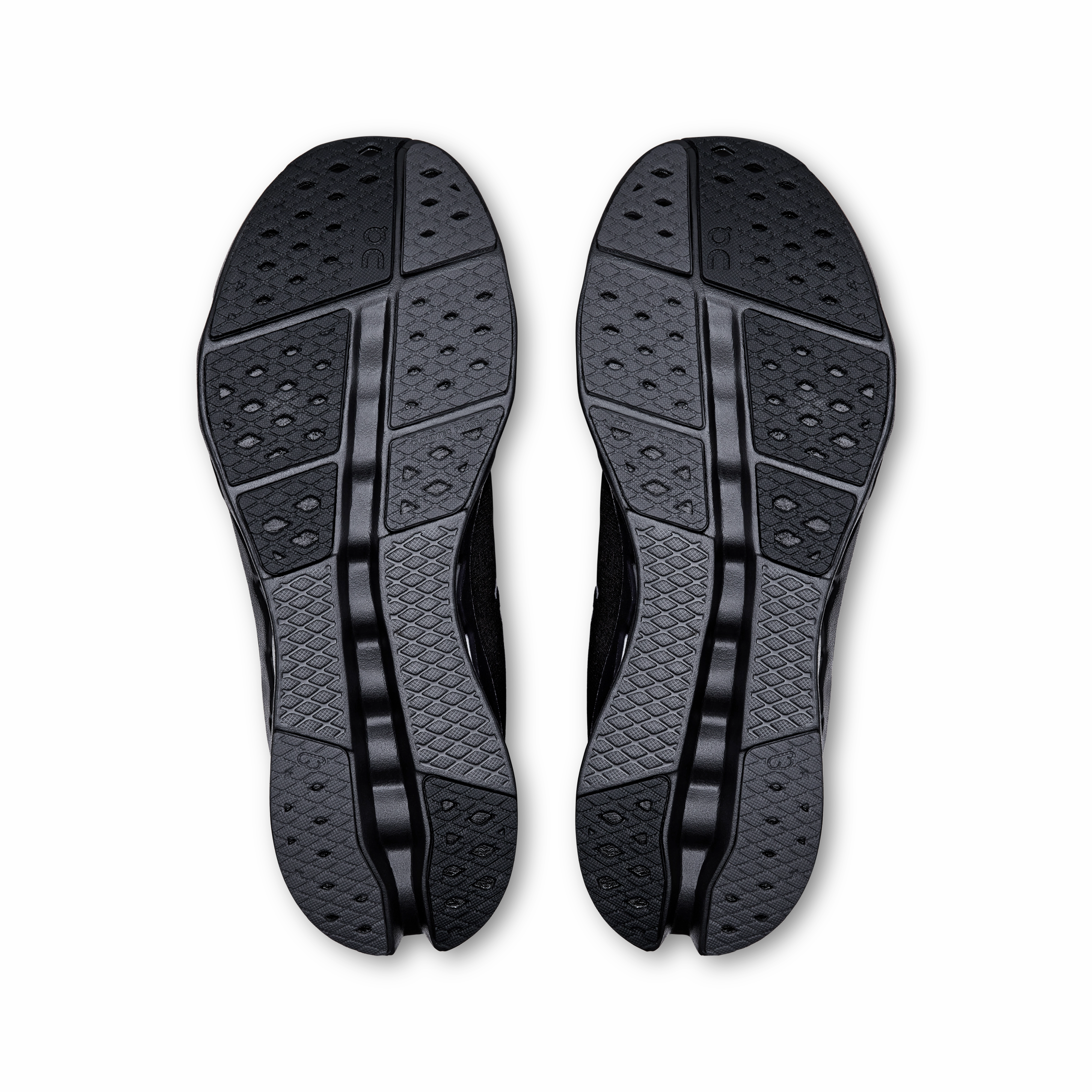 On Running Men's Cloudsurfer 2 Shoes - Black / Black chunky - design shoes running with a phone