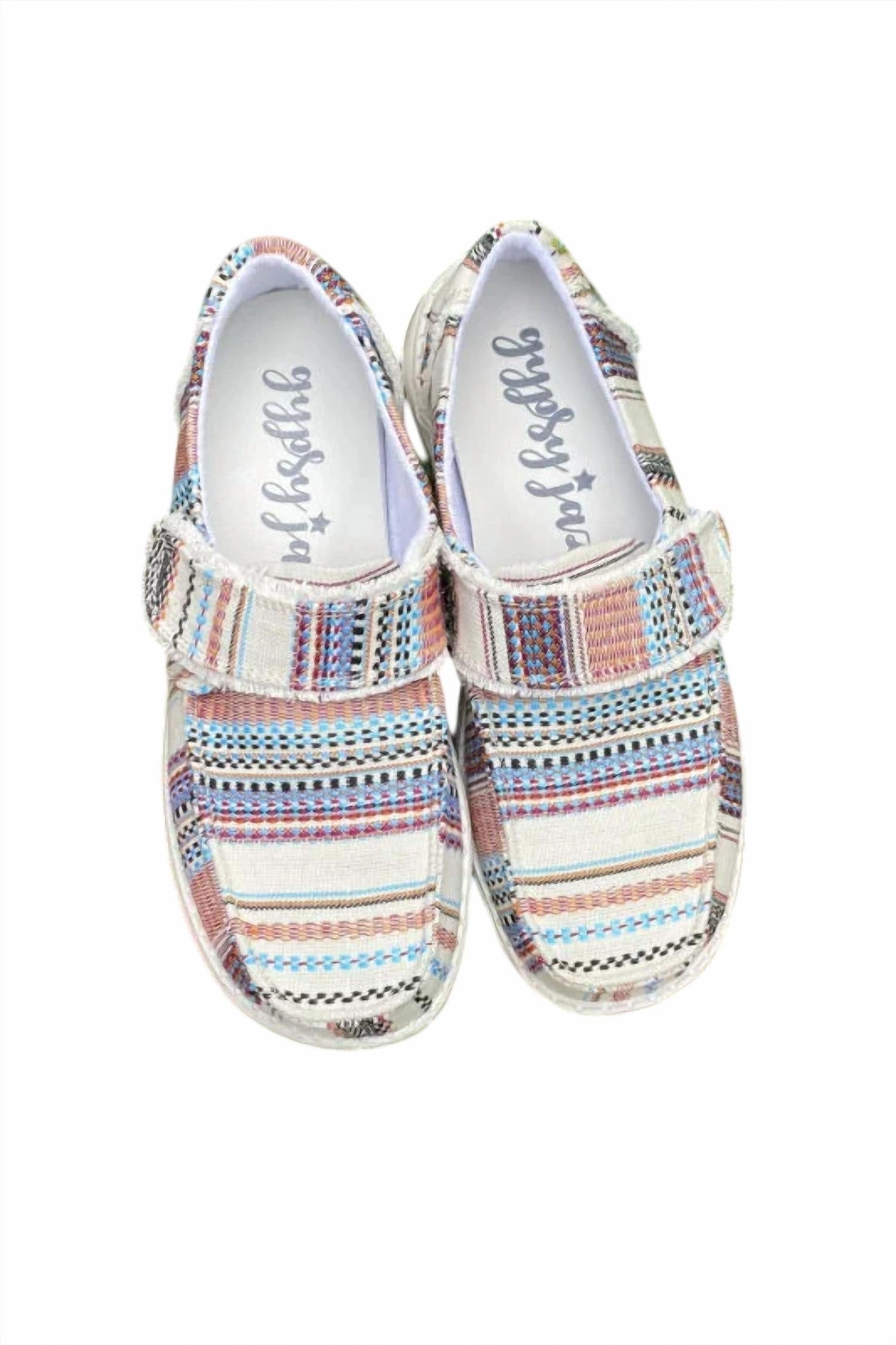 Women's Melody Slip On Sneaker In Cream Multi Trail Performance Travel Essential