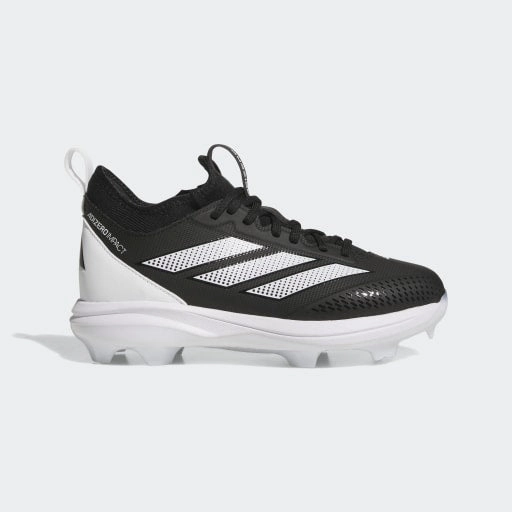 adidas Youth Adizero Impact TPU 2.0 Baseball Cleats Performance Fit Hydrophobic coating