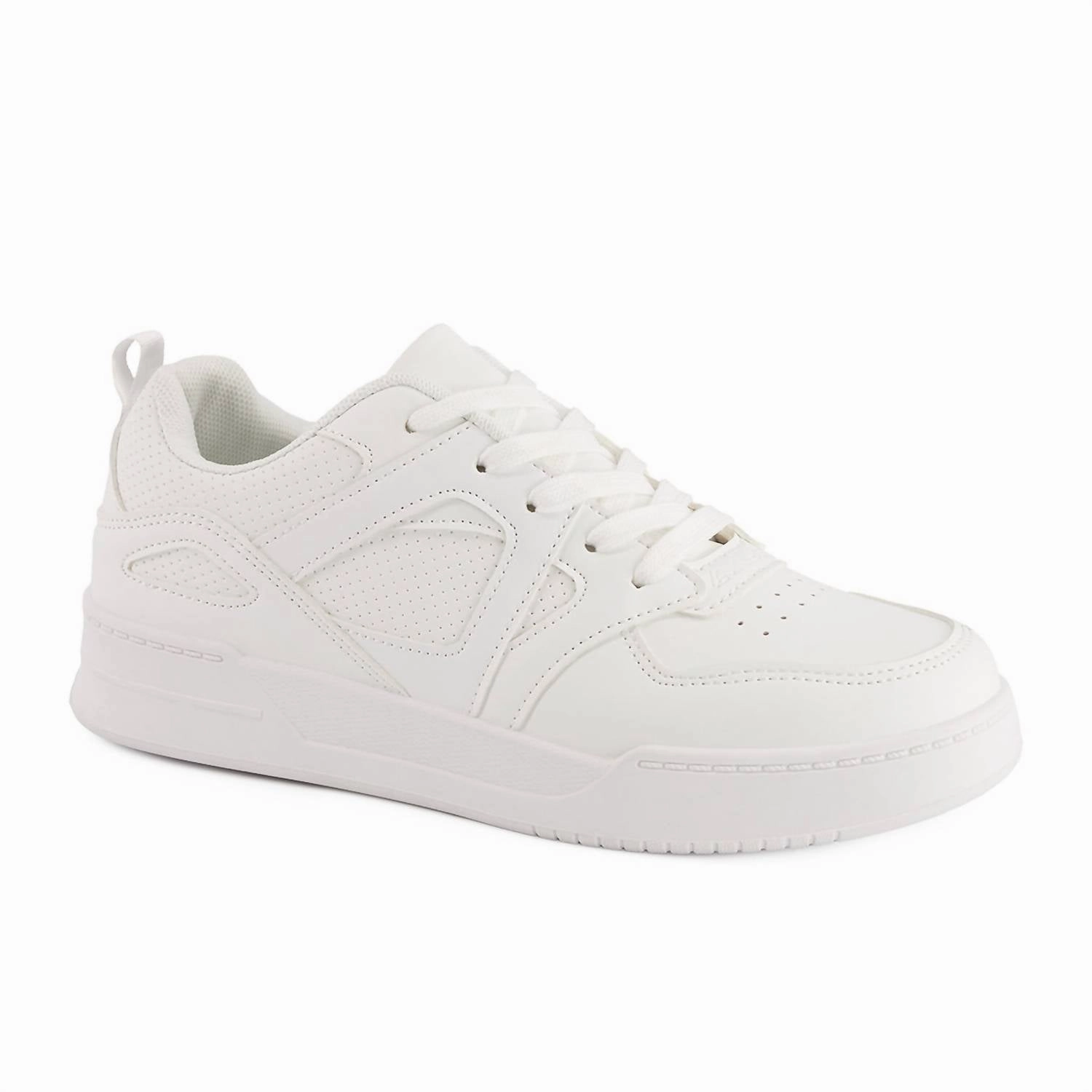 Women's Classic Sneakers In White Hydrophobic Upper Treatment