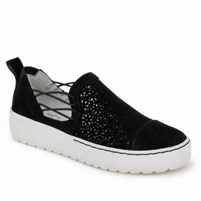Women's Erin Shoe In Black Soft Material