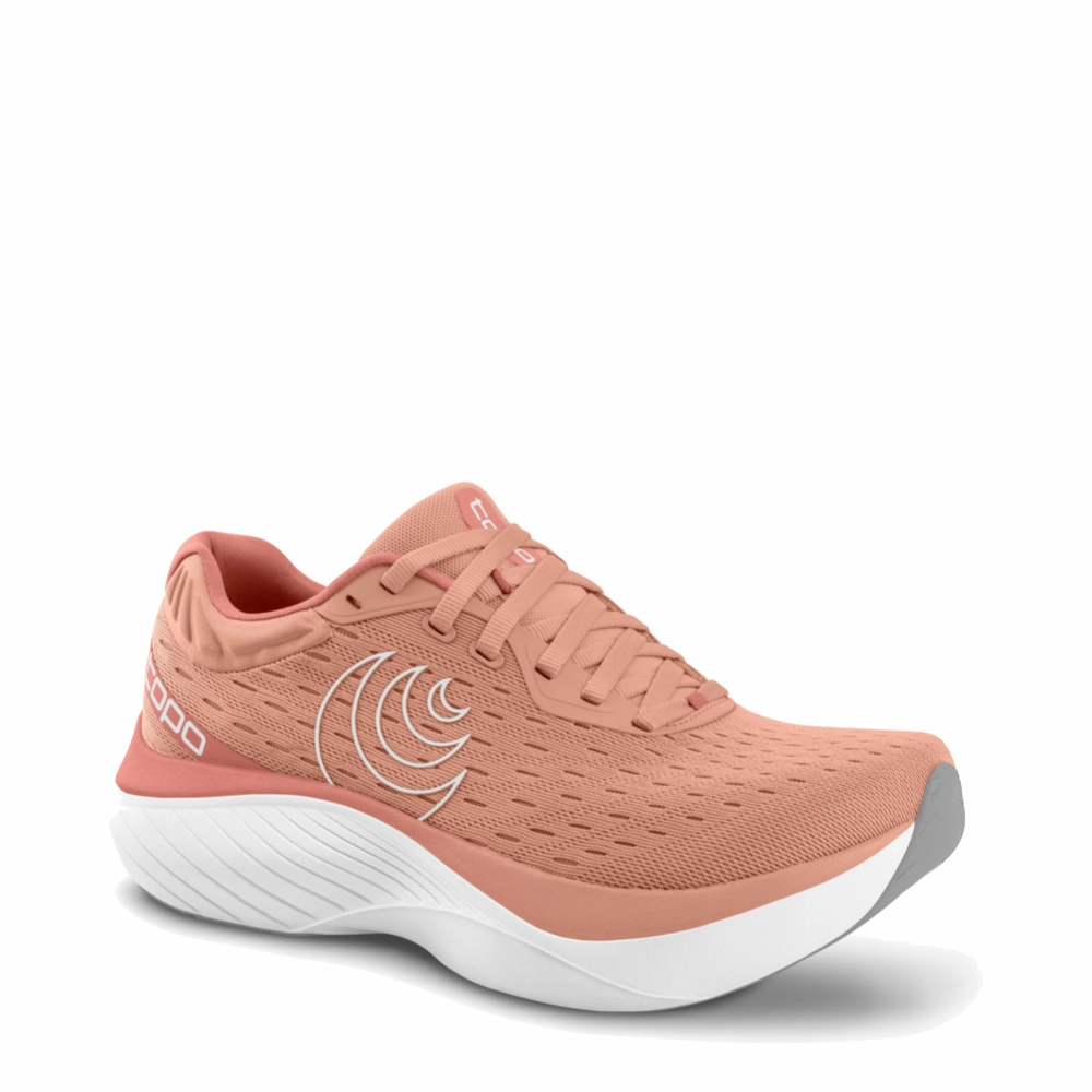 Topo Women's Atmos Sneaker in Dusty Rose/White Student wear Smart Style