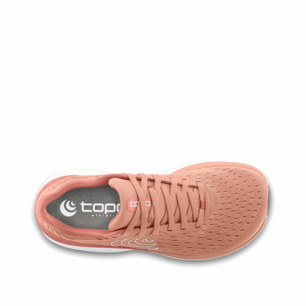 Topo Women's Atmos Sneaker in Dusty Rose/White Anti Slip Traction