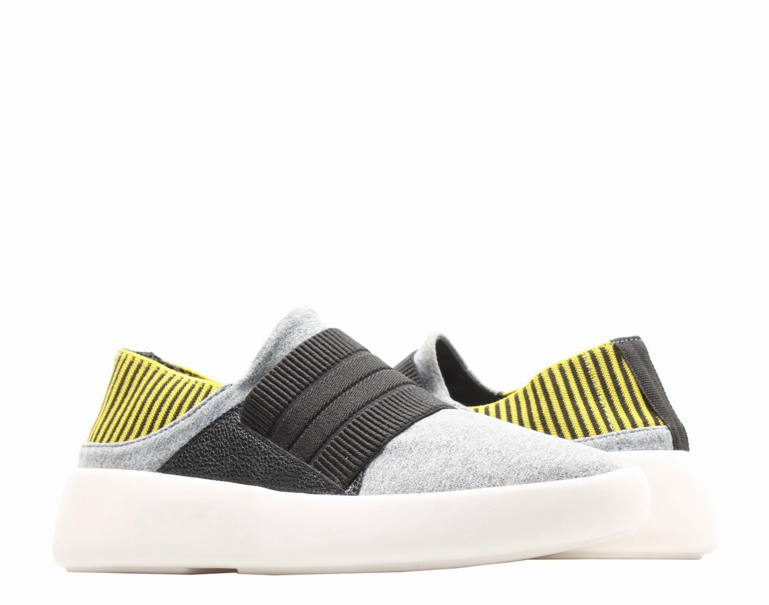 Chocolat Blu Brandy Grey/Yellow Women's Lifestyle Shoes Padded collar