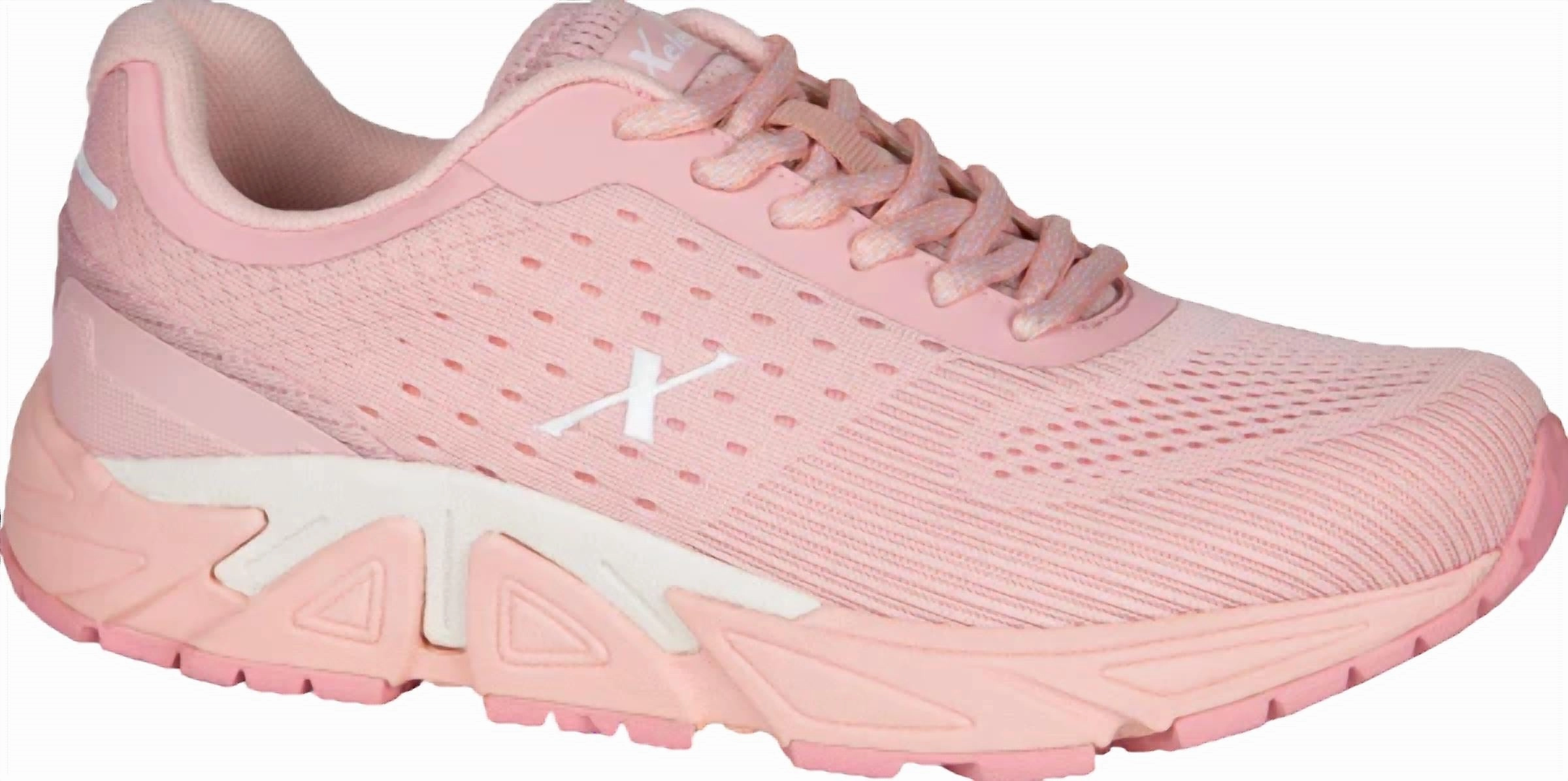 Minimal Edge ModernDesign Ladies Genesis Extra Wide Sneakers In Pink Lemonade