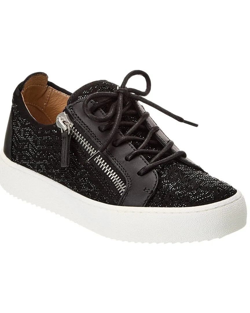 Giuseppe Zanotti May London Leather Sneaker Comfortable Forefoot