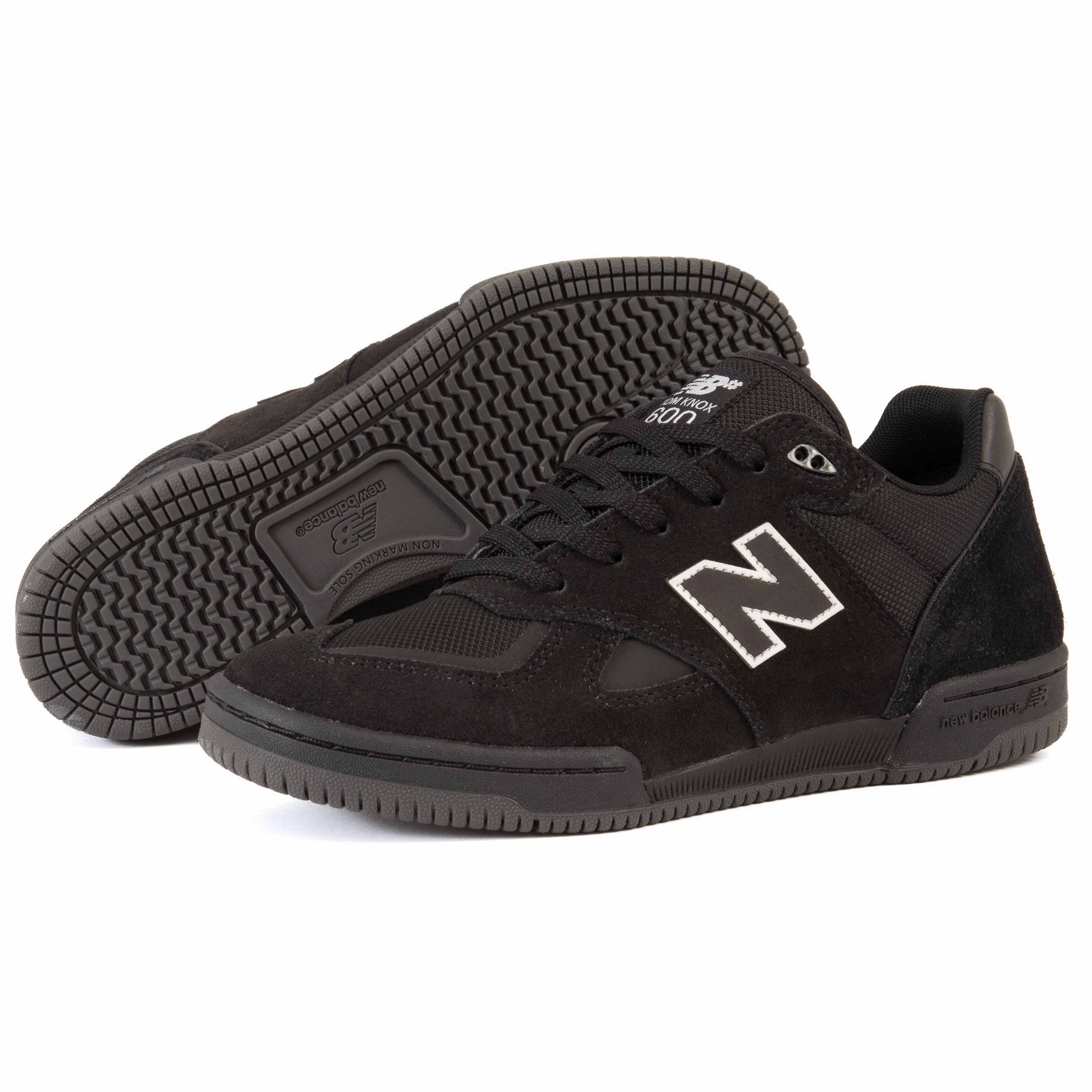 mid - top cut New Balance - 600 TER (Black/White)