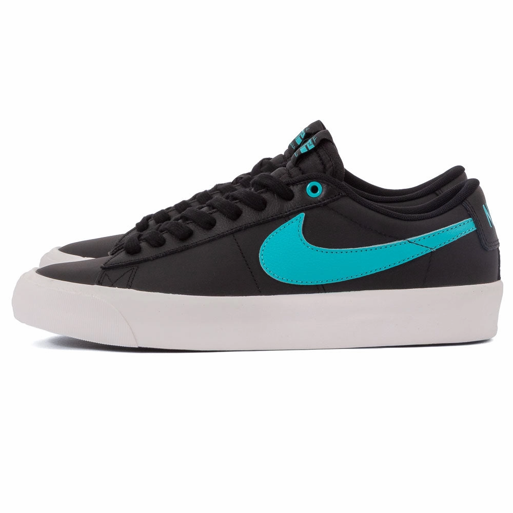 Enhanced Heel Cup Nike SB - Blazer Low Pro GT (Black/Dusty Cactus)