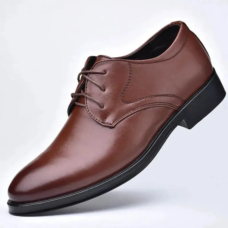 Minimal Style Option Eco 2  - Men's Vegan Leather Derby Dress Shoes