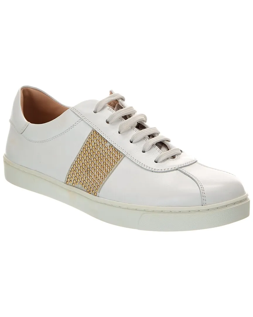 Gianvito Rossi Danielle Leather Sneaker Ventilation System Ergo Support