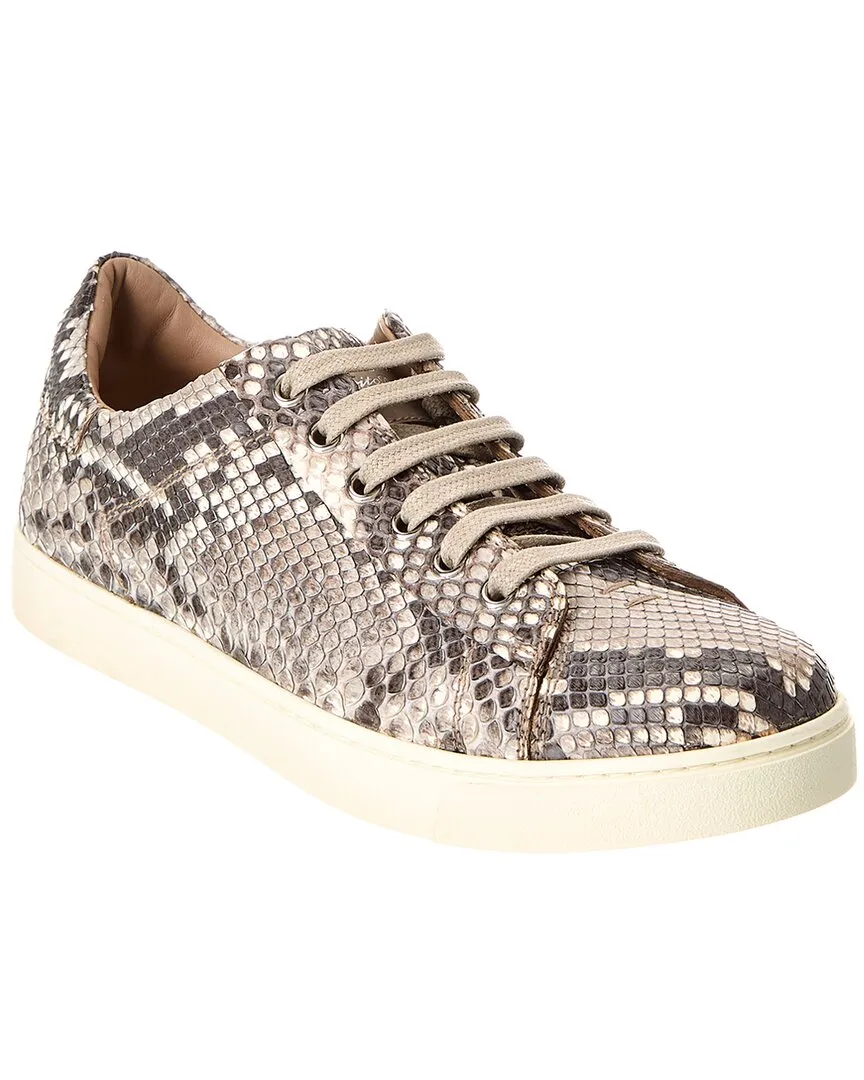 Gianvito Rossi Low Top Python Sneaker EVA sole Neutral Use