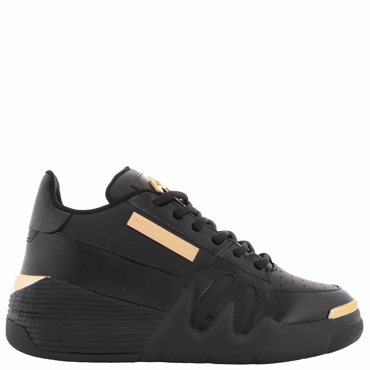 Thermoplastic Construction Giuseppe Zanotti Talon Leather Chunky Sneakers, Brand Size 36 ( US Size 6 )