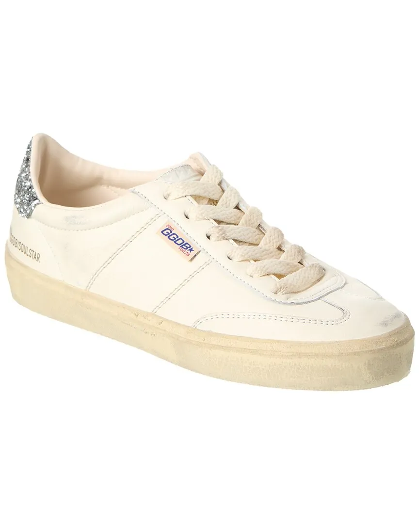 Contoured Foot Arch Modern Aesthetic Golden Goose Soul Star Leather Sneaker
