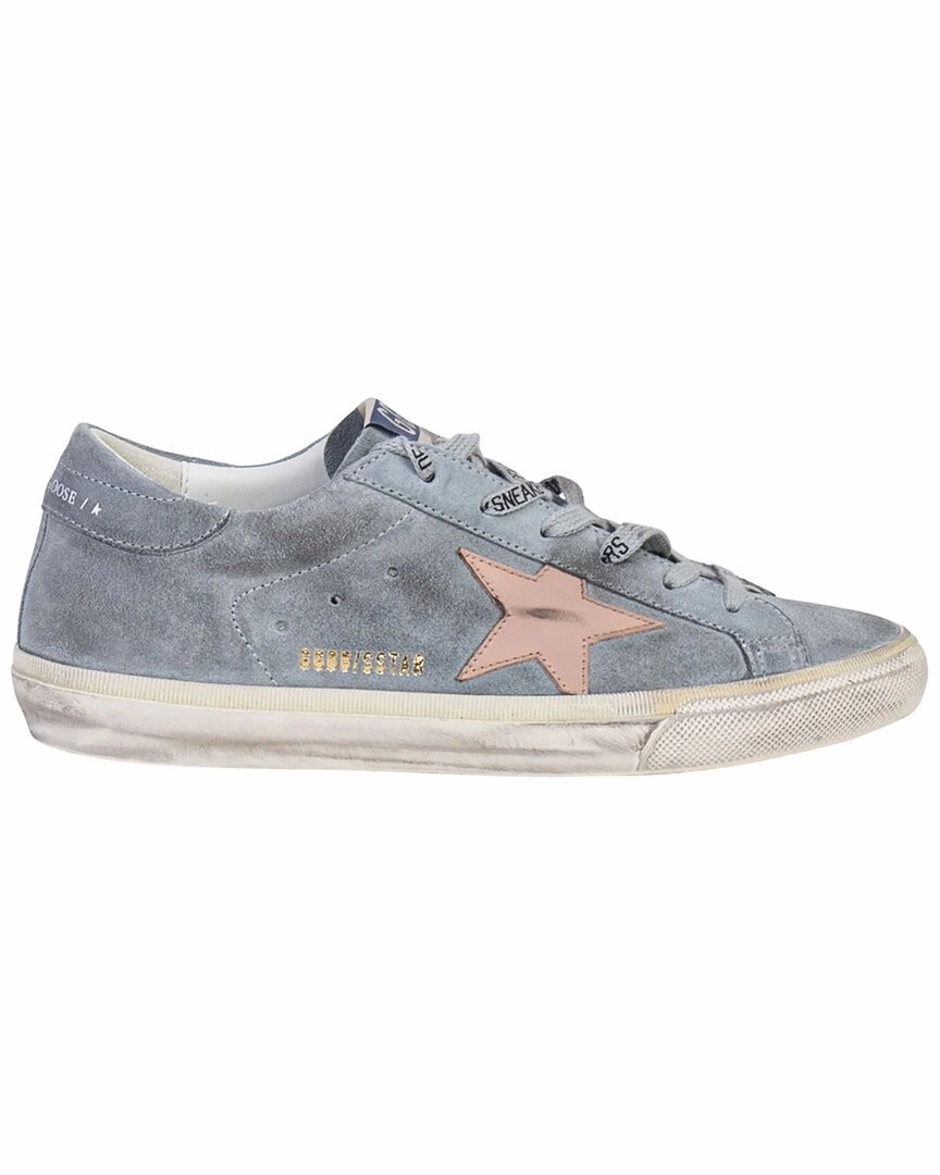 Elasticated Lacing Golden Goose Super-Star Suede Sneaker