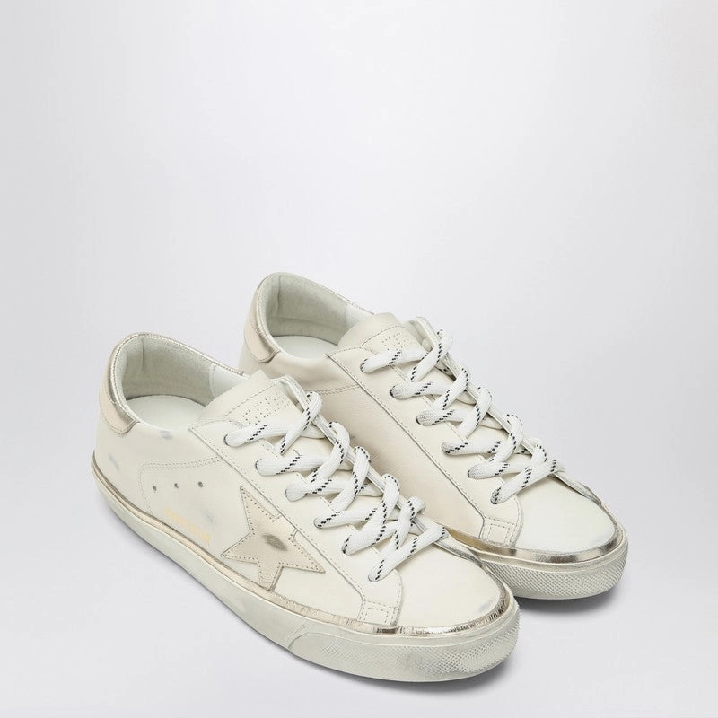 Golden Goose Women's Sneaker Super Star Optic /Platinum Stable Sole Urban