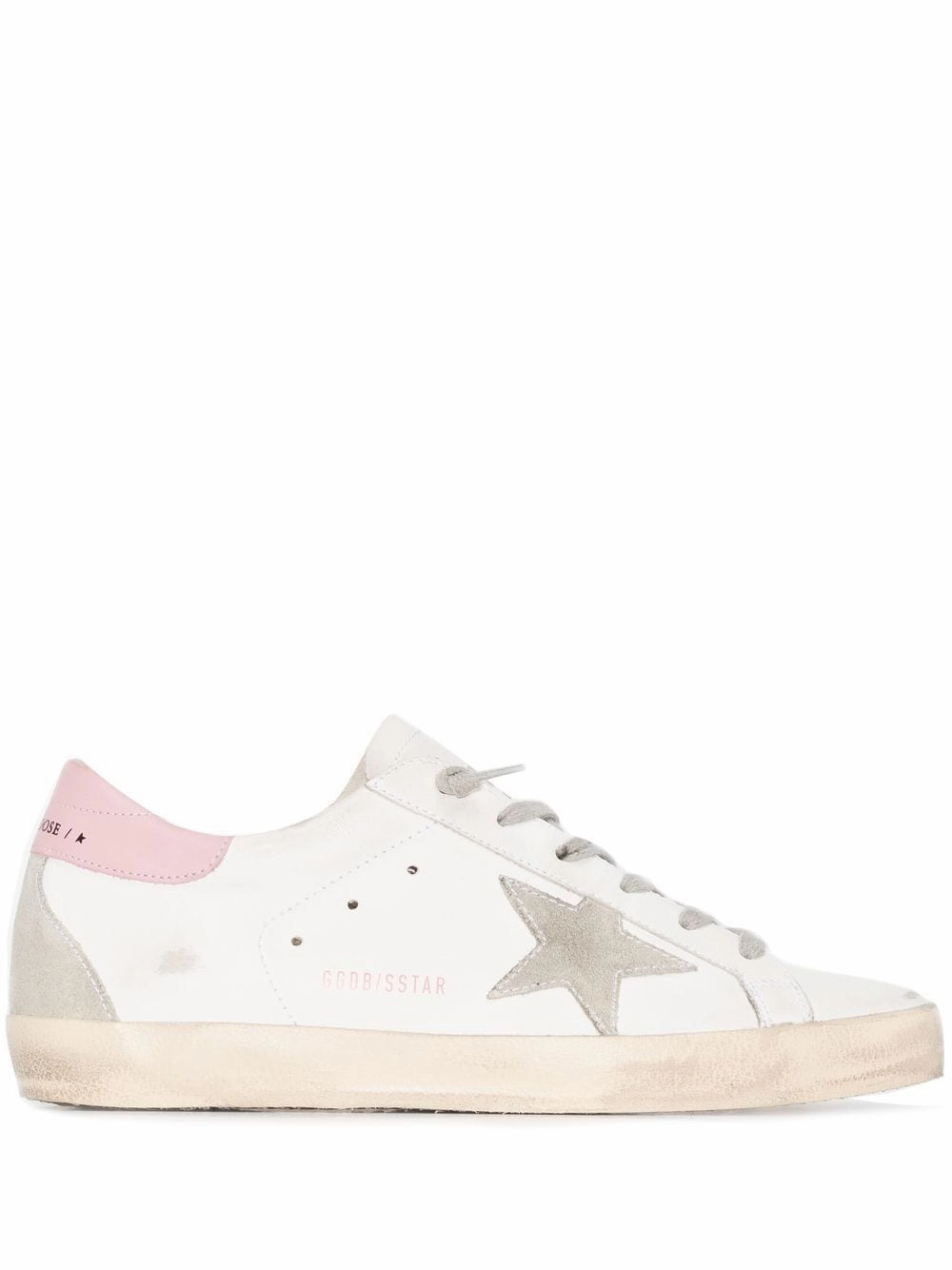 Golden Goose Women's Sneakers pink Flexibility Support Ventilated Tongue