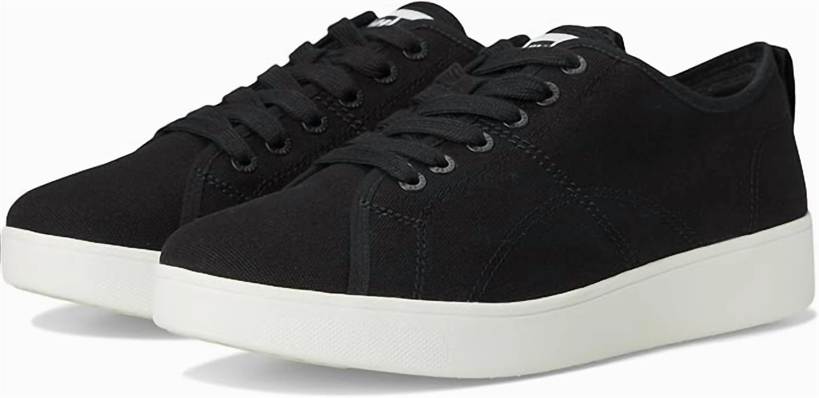 Long   Lasting Quality Women's Rally Canvas Sneaker In Black / Cream