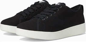 Smooth Base Impact Zone Women's Rally Canvas Sneaker In Black / Cream
