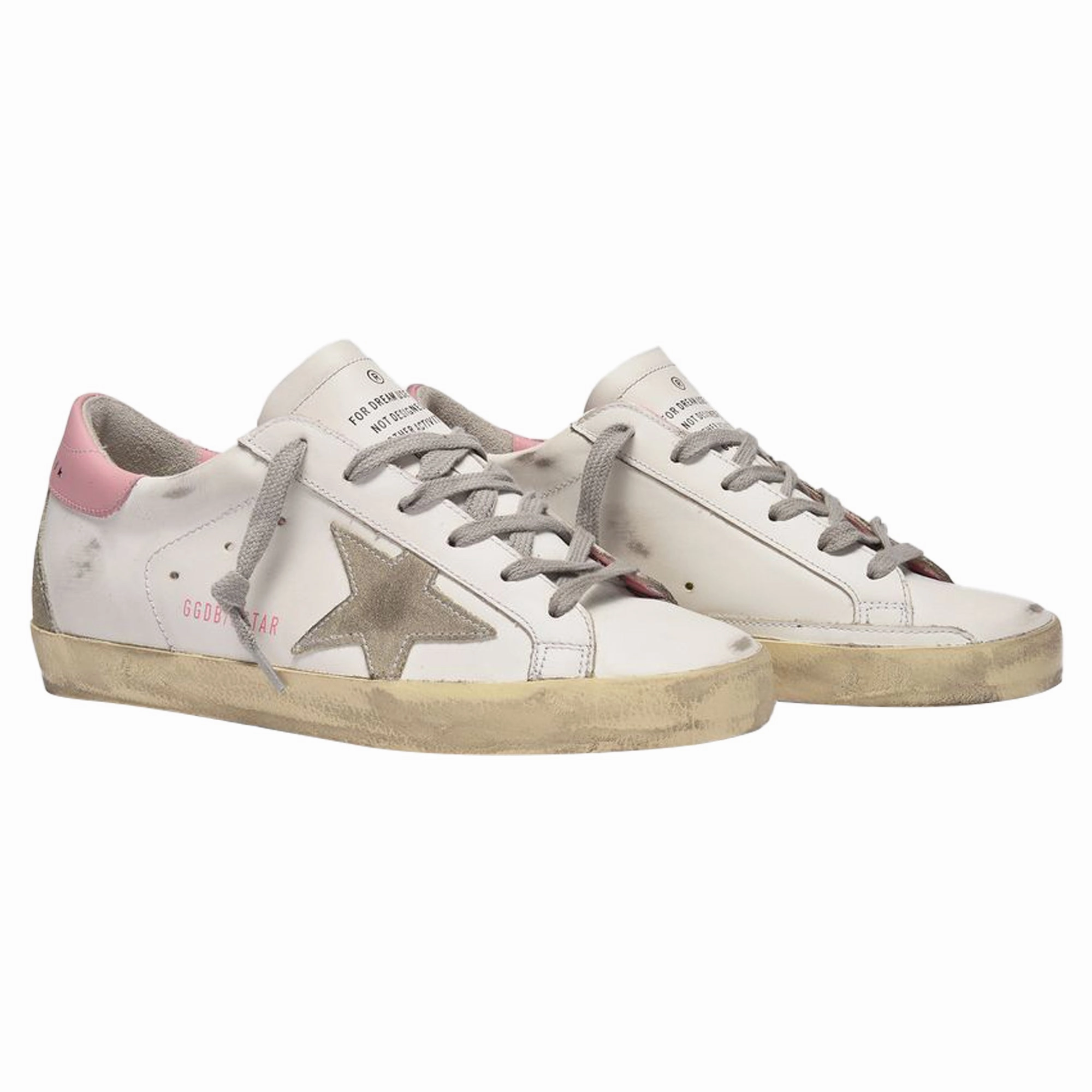 Relaxed Motion Super-Star Sneakers - Golden Goose - Multi - Leather