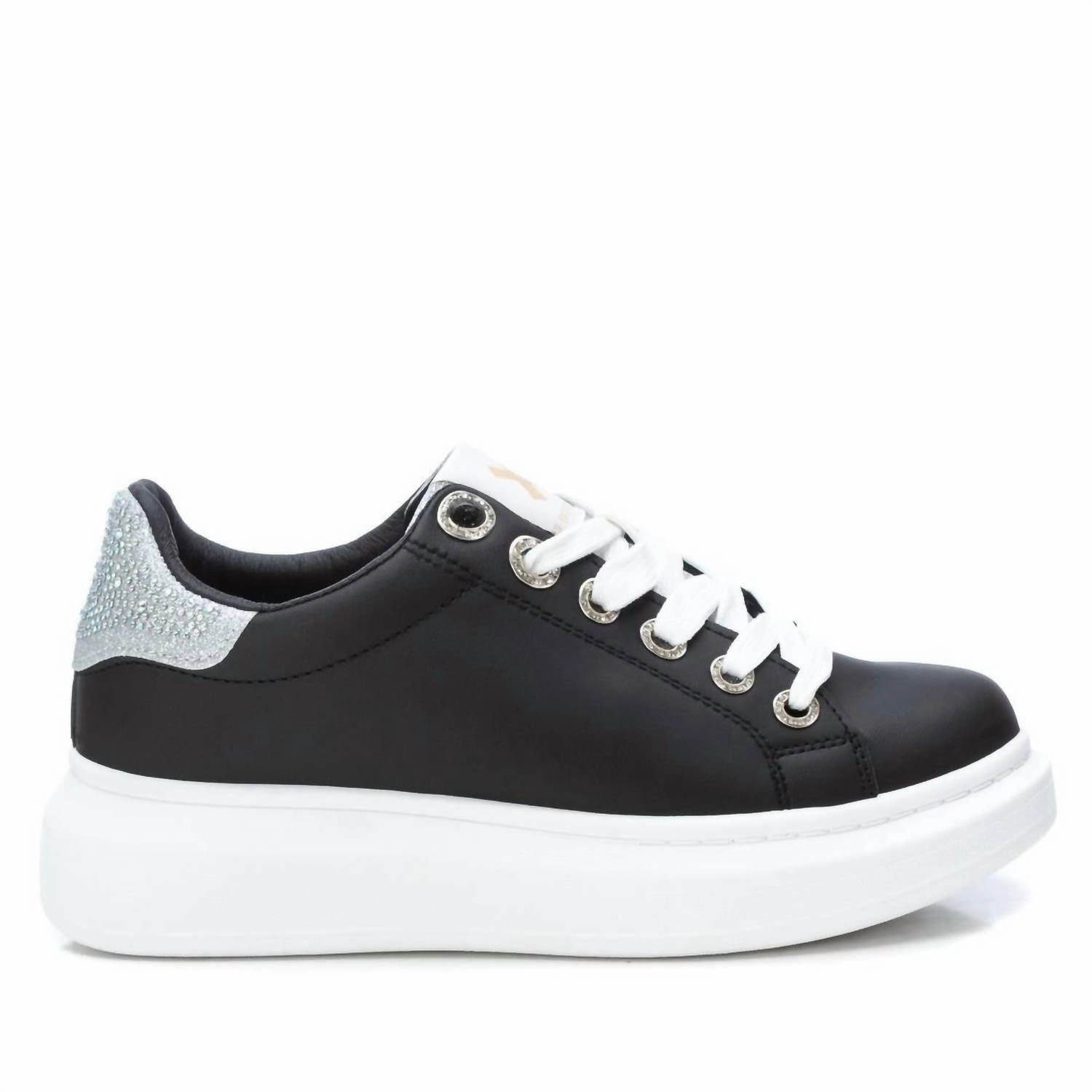Foot Control Women's Trainer Sneakers In Black
