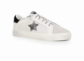 Transit Style Clean Fit Gadol Sneaker In White/grey