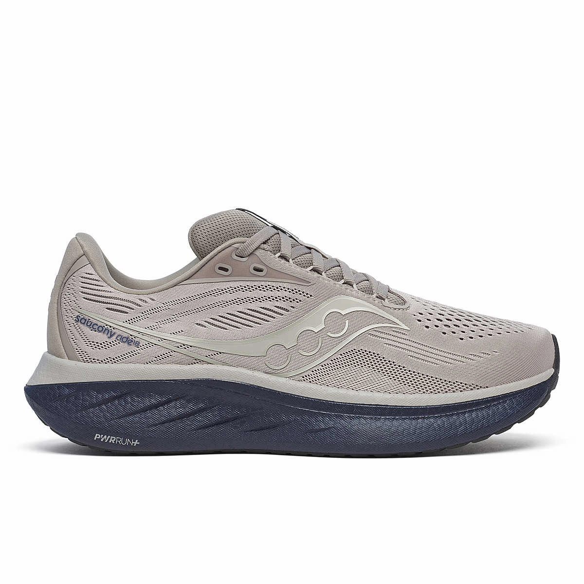 Ventilated Heel Panel aluminum - reinforced shoes Saucony Men's Ride 18 Running Shoe (Wide) S21001