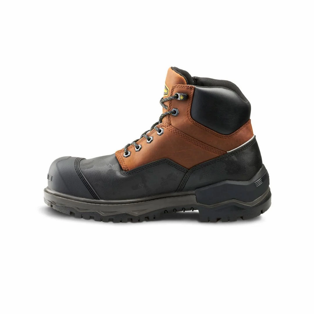 Quick Drying Windy Weather Comfort Lining Remote Hiking Terra - Men's 6 Inch Sentry Composite Toe Boots (TR0A4T8VBRN)