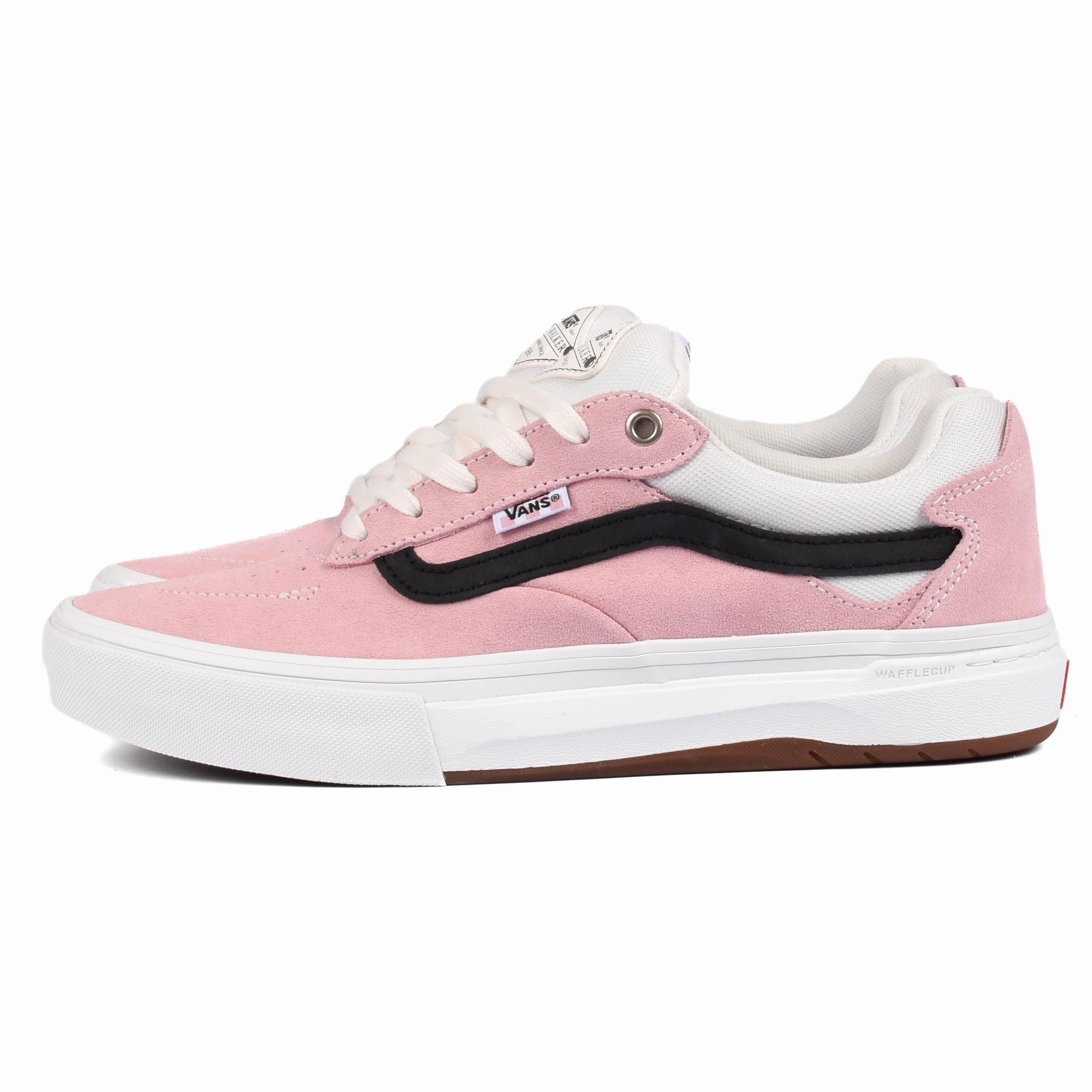 Vans - Skate Kyle Walker Wafflecup (Pink) fringe - trimmed - design shoes