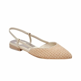 Dolce Vita Narah White / Natural Raffia  NARAH-796 Women's Anti   Slip Feature