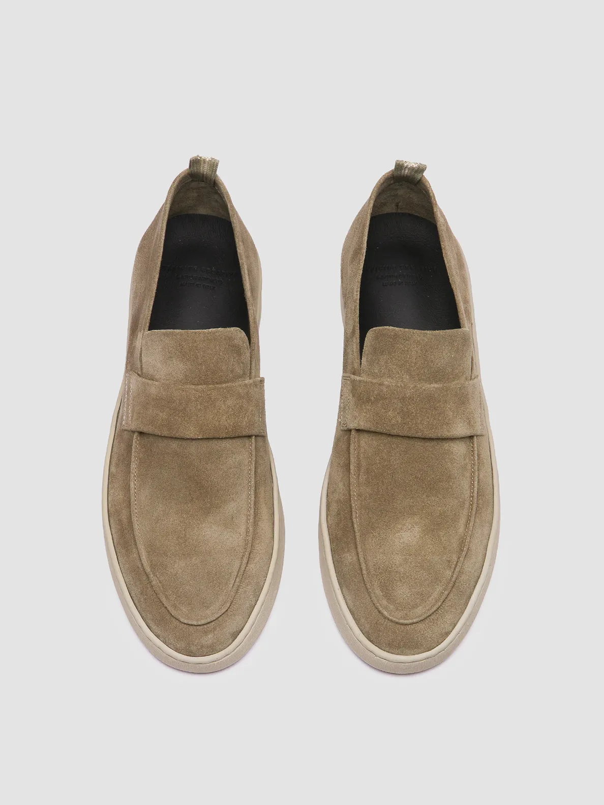 Simple Style HERBIE 001 - Taupe Suede Penny Loafers