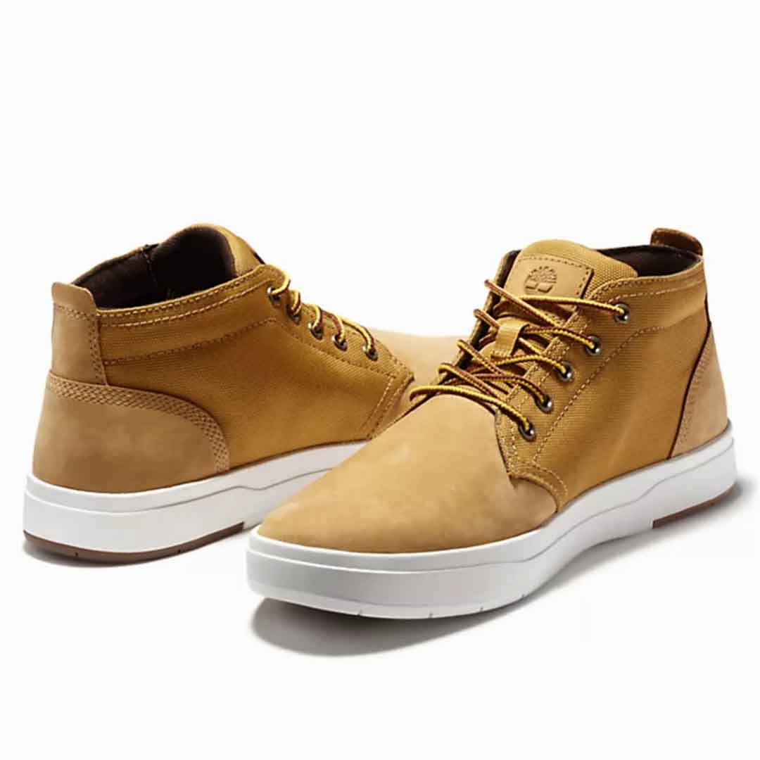 Timberland - Men's Davis SQ FL Chukka Shoes (A1OI3) Elasticized Ankle Support Classic Wear
